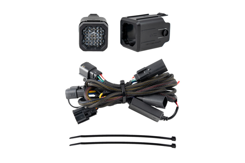 GMC Canyon LED Light Pods - Rear - Diode Dynamics - HitchMount C1R - `23-`26